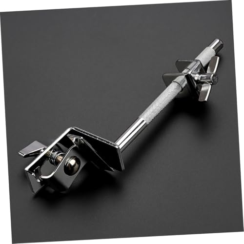PRETYZOOM Abrazadera para Cowbell de Batería, Soporte de Montaje de Metal de 154mm, Clip Fijo Compatible con Accesorios de Kit de Batería miniatura 6