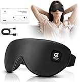 arboleaf Maschera Oculare Riscaldata Senza Fili per Occhi Secchi, Compressa Oculare Calda...