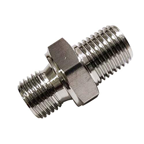 Metalwork 304 Stainless Steel Pipe Fitting, Hex Nipple, 1/2