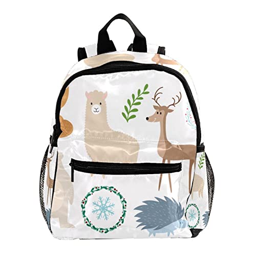 Sac à dos enfants motif animaux 30,5 cm multicolore pour garçons et filles