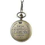 pocket watch chain ebay uk BATTERY POWERED - Quartz Pocket Watch With Chain,working for 24 Hours , Easily & Conveniently To Use,it does not need to wind up everyday and easy to read.