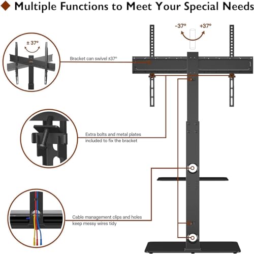 Soporte de Piso Ajustable para TV LCD 30-70" miniatura 5