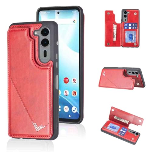 �yAnrek�z�݊��� FUJITSU Arrows We2 Plus F-51E docomo �p �V�^ �w�� �J�[�h�P�[�X�i���b�h) �h�R��f51e �A���[�Ywe2�v���X �X�}�z�P�[�X �J�[�h���[ ���u���@�\ �g�уJ�o�[ �x�m��f51e RED