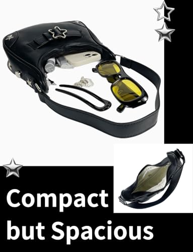 Y2k Purse Cute Star Purses For Women Small Mini Shoulder Bags Grunge Vintage3