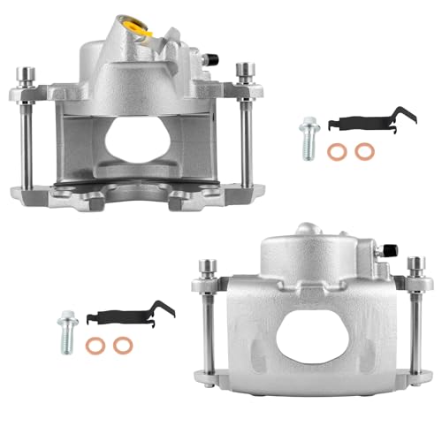 Image of SCITOO 184021 184020 Front Left & Right Disc Brake Calipers Fit For Buick For LeSabre 1978-1990,For Buick For Riviera 1978,For Pontiac For Safari 1987-1989, Single Piston