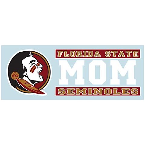 Craftique Florida State Seminoles Decal (FS Seminole MOM Decal (6"), 6 in) Cover