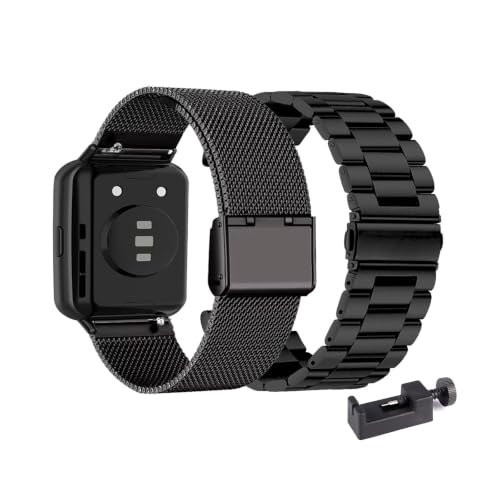 [AireWiki] 2�{ �Z�b�g�r���v�x���g�Ή� Huawei Watch Fit �X�e�����X �r���v�o���h�X�e�����X�o���h �~���l�[�[���b�V���x���g���������x���g�N�C�b�N�����[�X �ւ��x���g ���߉\ �j�����p �����x���g �R���p�`�u�� Huawei 