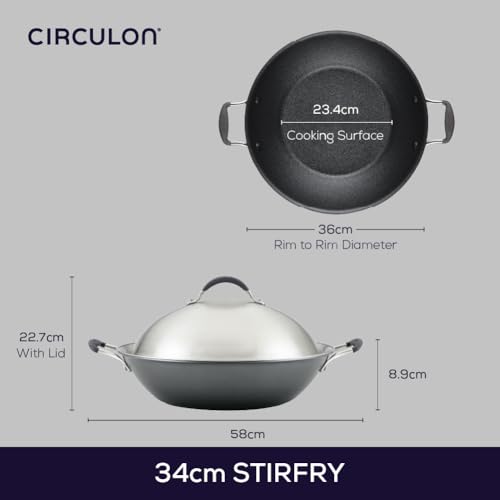 Wok Circulon Scratch Defense 36cm antiadherente miniatura 2