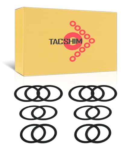 TACSHIM Black M14x1 LH Left Hand Thread Barrel Shim Kit for