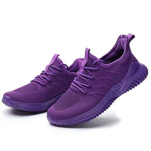 Image of KEEZMZ Womens Ladies Walking Running Shoes Slip On Lightweight Casual Tennis Sneakers Clothes Shoes