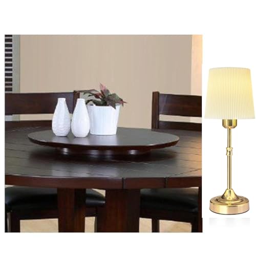 Wood Very Dark Espresso Lazy Susan Turntable Tray 21 Home Supply Maintenance Store