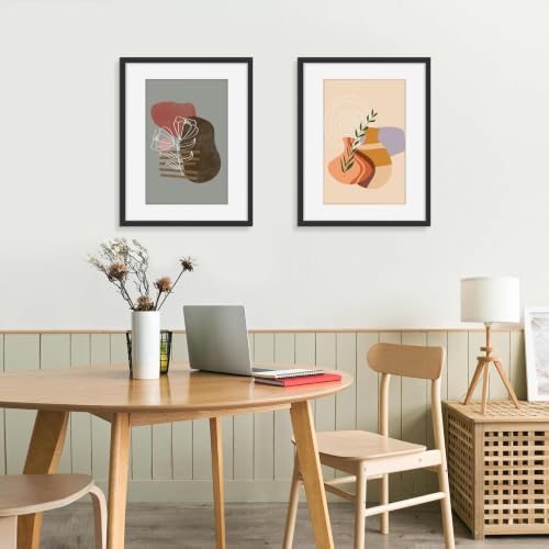 Image of Picrit 17x22 Black Picture Frame, Poster Frame for Wall, 3 Pack