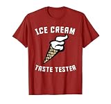 T-shirt humoristique avec testeur de goût de crème glacée T-Shirt