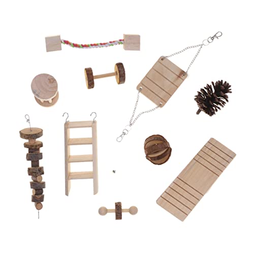 Balacoo 30 Pçs Brinquedos Para Gatos Brinquedo Para Dentição Acessórios Para Gaiola De Hamster Brinq