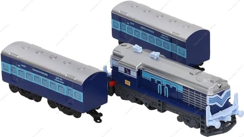 Image of Amisha Gift Gallery Battery Operated Kids Train Set with Track Toy for Kids (Big Passenger)