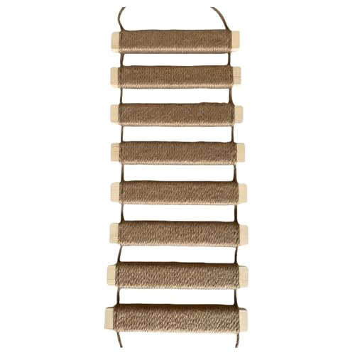 Cat Ladder Bridge Cat Tree Scratching Post Cat Tower - Enhance Your Cats Playground with Our Sturdy Cat Bridge (L-22in (56cm))