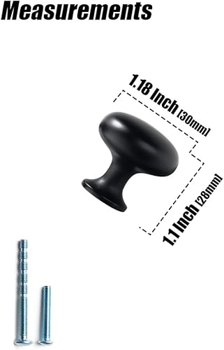 Miniatura 3 de Goo-Ki Elegantes manijas de gabinete de aleación de zinc negro, accesorios de lujo asequibles para dormitorio, cocina, paquete de 6 unidades