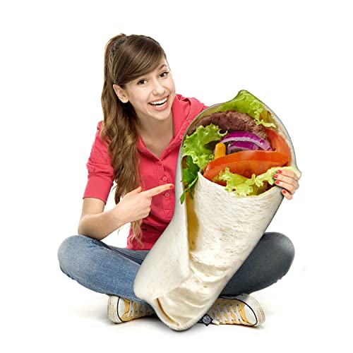 All About Vibe Burrito Pillow and Taco Pillow - Soft