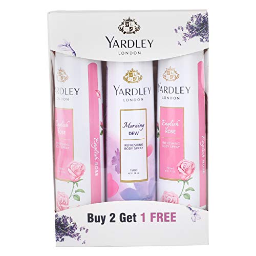 Yardley Summer Deodorant for Women, 450 milliliters