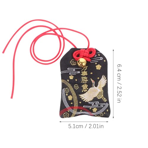 Amuletos de suerte japoneses para colgar en mochilas y decorar el coche 3