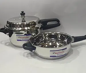 Butterfly Pressure Combo Cooker 5 Ltrs
