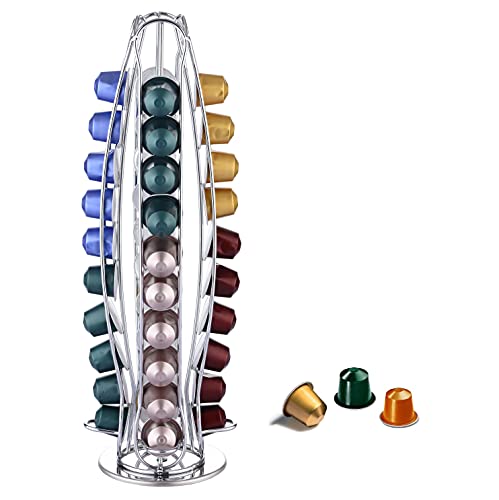 EXZACT Coffee Capsule Holder (Silver Curve)