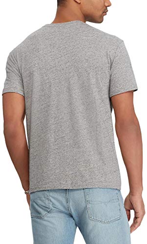 Image of Polo Ralph Lauren Mens Crew Neck T-Shirt (M, DarkGreyHtr)