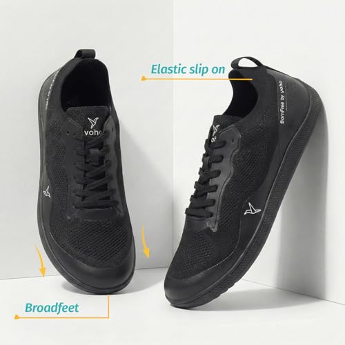 Image of YOHO Barefoot Shoes: Bornfree - Toe Yoga Unisex Series | Wide Toe Box & Zero-Drop Flexible Sole for Natural Movement | Training, Gym, Walking & Running Footwear for Men and Women