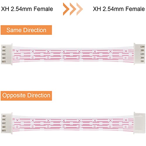 Image of 5Pin Cable for Mayflash F300 Joystick for SANWA Joystick, JST XH 2.54mm 0.1 inch Pitch Female to Female Connector Adapter for Zero Delay USB Encoder, 20cm, 20PCS