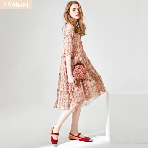 Image of Women's Ballet Flat Mary Jane Flats Slip on Laides Dress Flats with Strap
