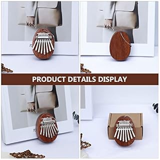 BIENKA Kalimba Pouce Piano en Bois Kalimba Piano 8 Touches Pouce Piano Mini Doigt Piano Instrument de Musique for… – Image 7