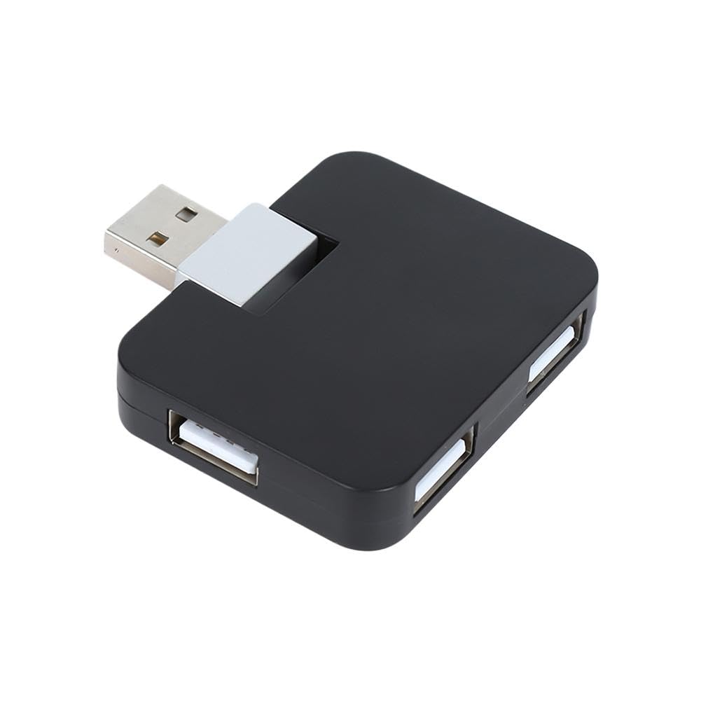 Foldable 4-Port USB 3 0 Hub 5Gbps High-Speed Data Hub with Spaced Ports Plug-and-Play for Laptop Desktop Smart