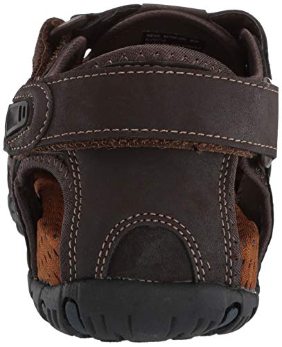 Nunn Bush mens Rio Bravo Fisherman Closed Toe Outdoor Sandal, Brown, 10 US - Thumbnail 3