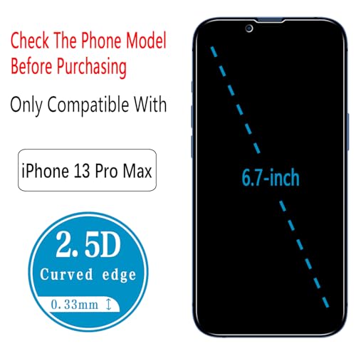 Image of 2+2 Pack Privacy Screen Protector for iPhone 13 Pro Max