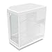 Hyte Y70 Touch Infinite Dual Chamber ATX Mid Tower Modern Aesthetic Case with Integrated 2.5K LCD Touchscreen - Snow White