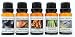 4 Bottles Set, 1 Mahogany Teakwood 1 Tobacco (Pipe), 1 Campfire, 1 Leather 1/2 Fl Oz Each (15ml) Premium Grade Scented Fragrance Oils By Crazy Candles