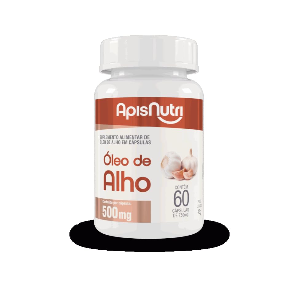 Óleo de Alho 500mg (60 caps)