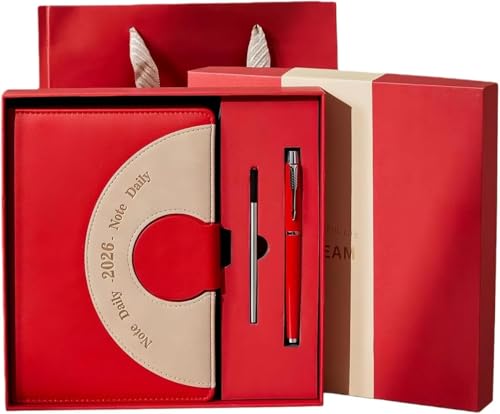 Dohera �ƌv�� 2026 �蒠 �X�P�W���[���� A5 ���L�� �����{ 1���n�܂�12���܂œ� 365���蒠 ������ ������� �V���v�� PU���U�[ ���C���f�b�N�X �����v��{ �N�����r���[ ���ԊǗ� �v����� �Ɩ� �V�N�̑��蕨 �j�����p (A,�M