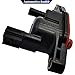 Automotive-leader 36162-RNA-A01 PV645 Vapor Canister Purge Solenoid Value for 2006-2011 Honda Civic 2007-2008 FIT, for 2010-2011 Acura CSX 36162-R1A-A01 CP641 36162RNAA01 136200-7140 Black