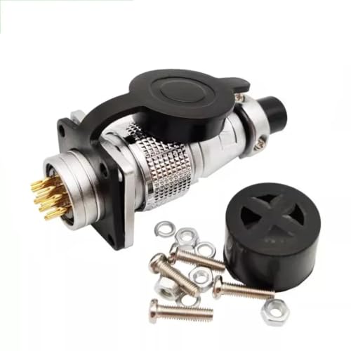 Conector aéreo PLS20 WS20 TP20 con diámetro abierto de 20mm versátil P20-12 4
