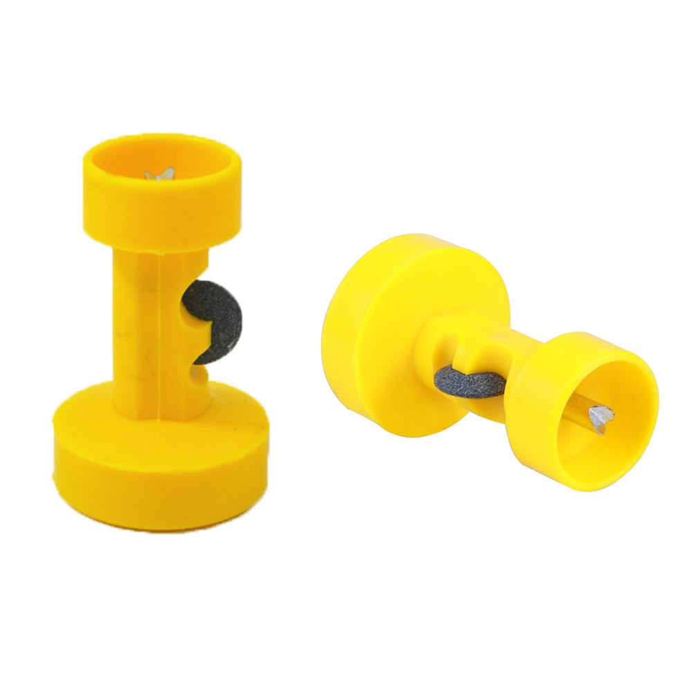 2 Pack Ampoule Cutter Ampoule Bottle Opener Glass Bottle Cap Remover Vial Foil Cap Breaker Decapper for Glass Ampoules Bottles Aluminum Foil Caps Sealing Top Lids Injection Port Vials