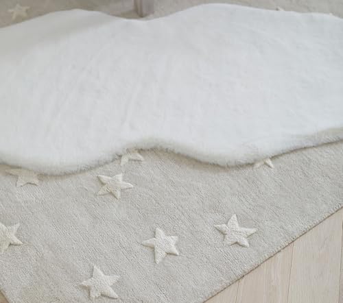 Tapete decorativo Star Skies 6x9 pies de lana miniatura 3