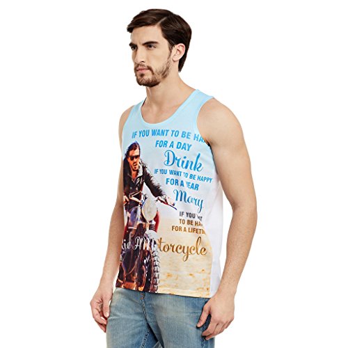 Image of wear your mind Men's Printed Regular Fit Vest