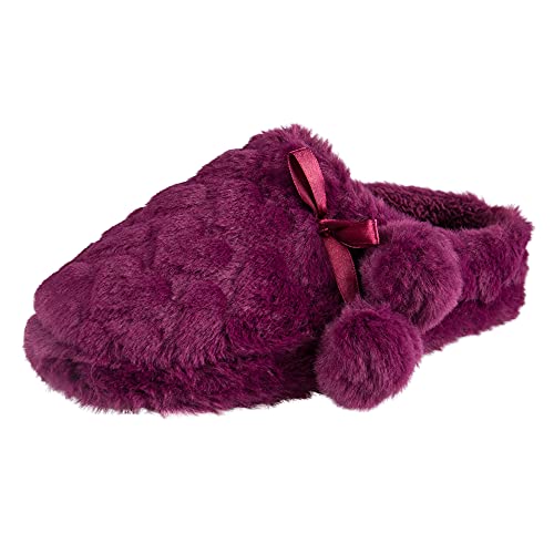 Jessica Simpson Girls Plush Slip-On Clogs - Comfy Memory Foam Slipper House Shoe With Cute Hearts And Pom Poms For Kids #TOP9