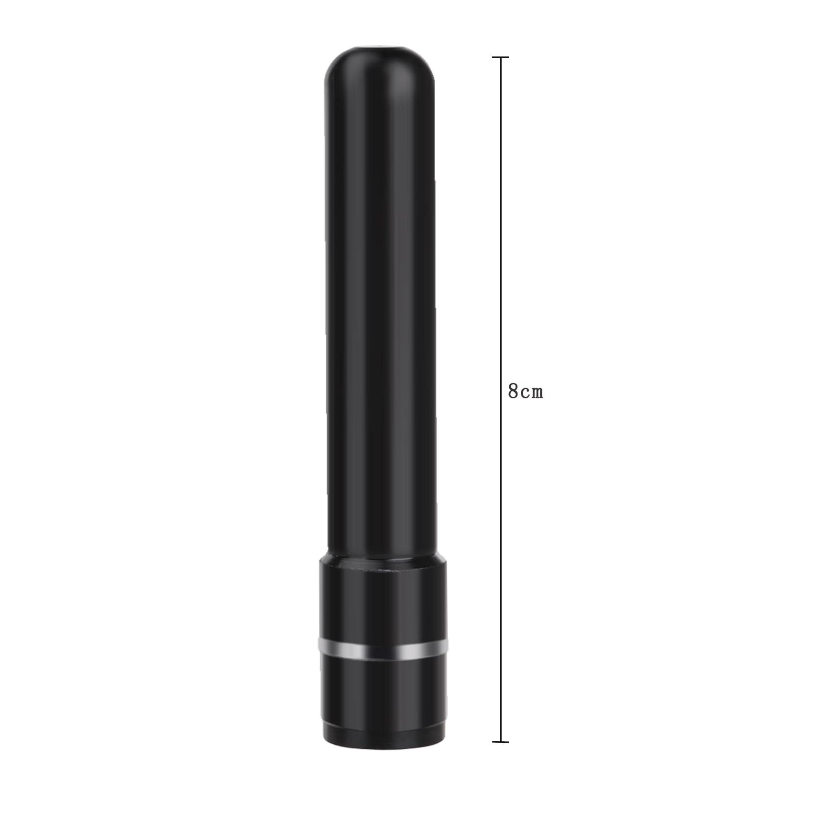 Bingfu Antena corta SMA macho de radio jamón
