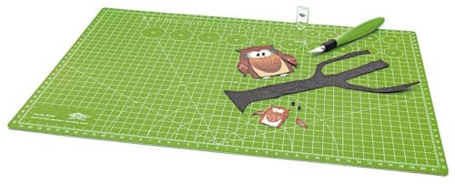 WEDO TAPIS DE DÇCOUPE ET DE BRICOLAGE COMFORTLINE A3, VERT