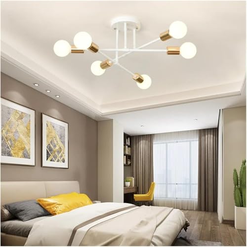Plafonnier de décoration chambre E27 LED lampe de plafond intérieur lumières design