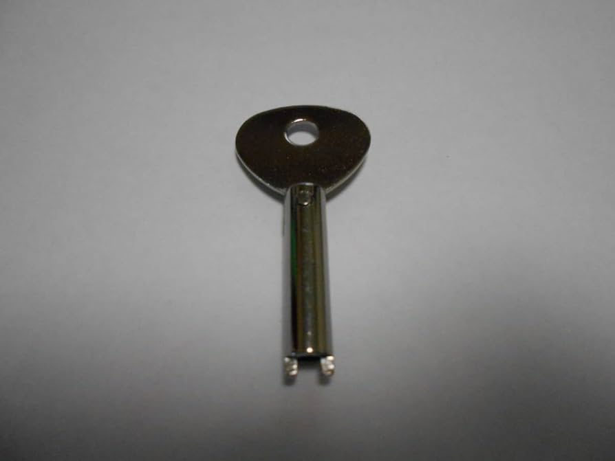 Amazon.co.jp: 平面ハンドル用棒鍵 二股キー 配電盤 平面