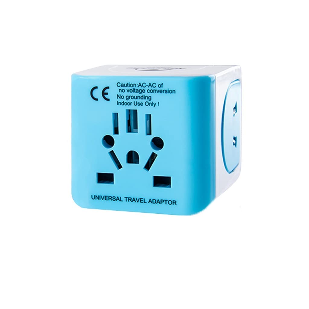 Adattatore di Alimentazione Internazionale all-in-One Adattatore Universale Universale Convertitore Presa Universale Adattatore per Caricabatterie con USB