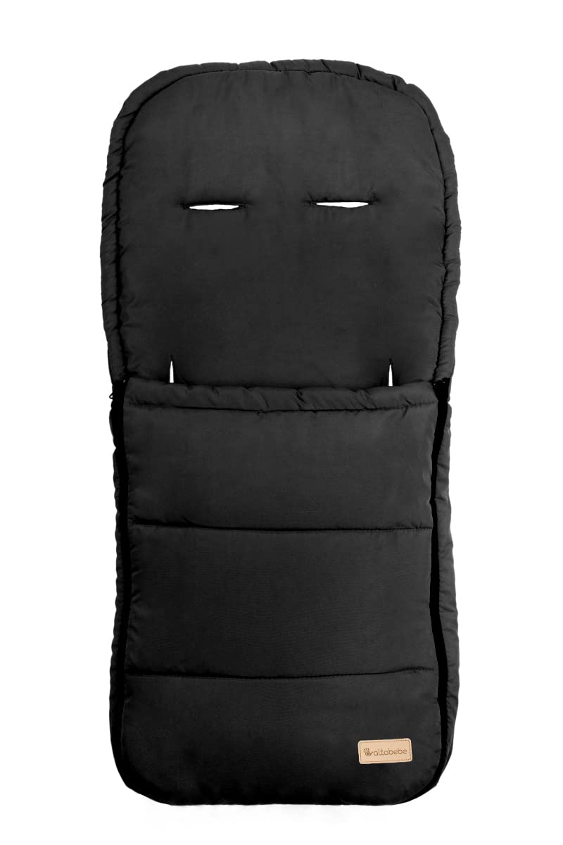 Altabebe AL2200-02 Summer Footmuff Basic Line, Black
